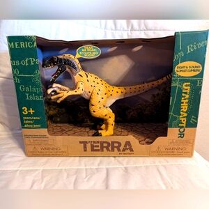 Terra By Battat UtahRaptor Dinosaur BNWT